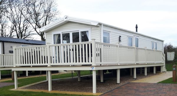 Private static caravan rental image from Blue Dolphin Holiday Park, Filey, Yorkshire 